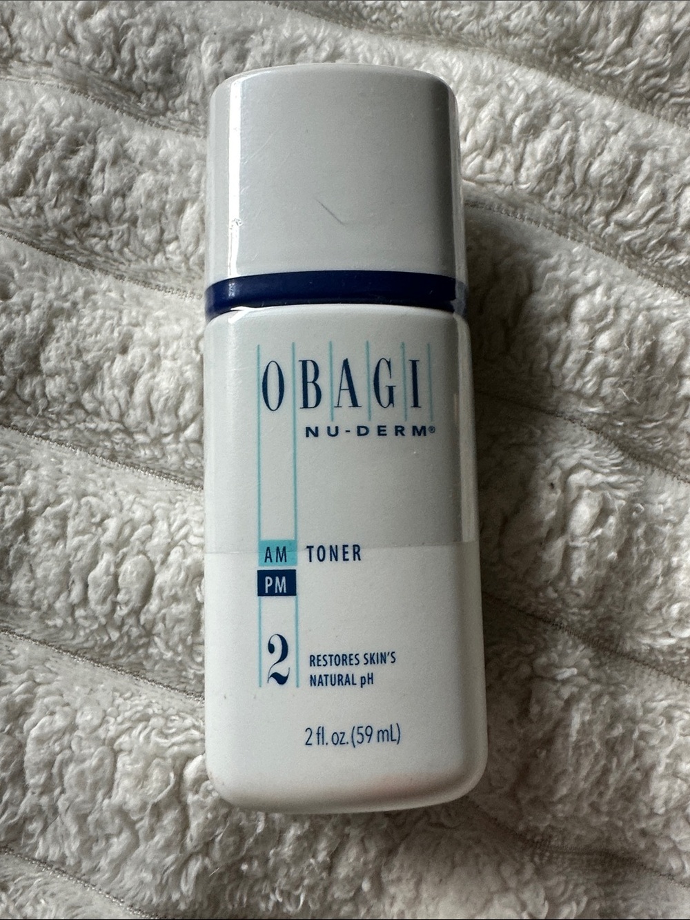 Obagi Nu-Derm Toner in White with Blue Accents